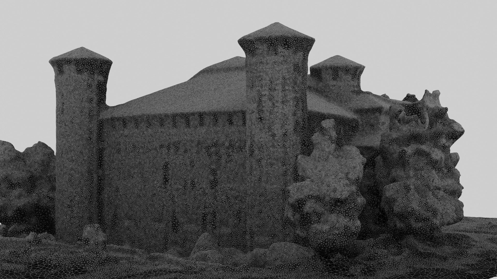 Madama Palace Turin 3D model_10