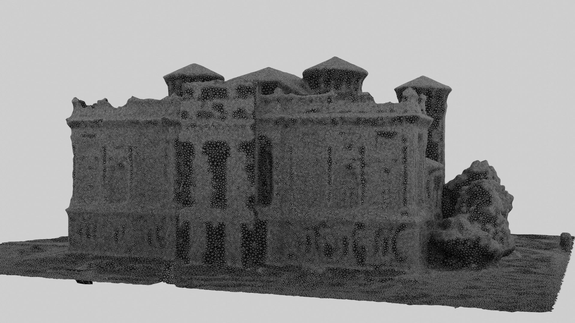 Madama Palace Turin 3D model_11