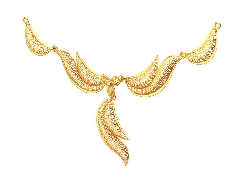 Light jewelry set  3D print model_21