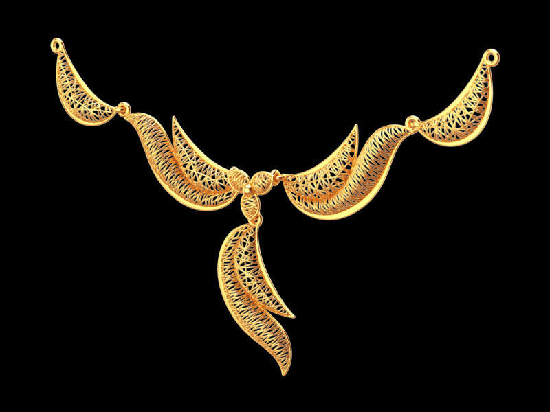 Light jewelry set  3D print model_20