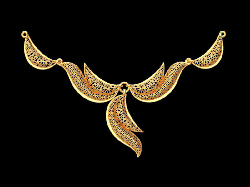 Light jewelry set  3D print model_26