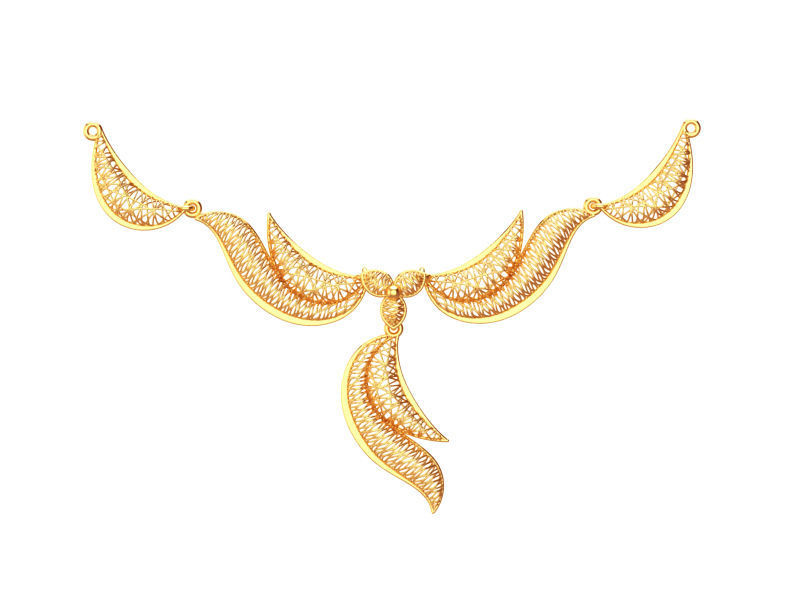 Light jewelry set  3D print model_19