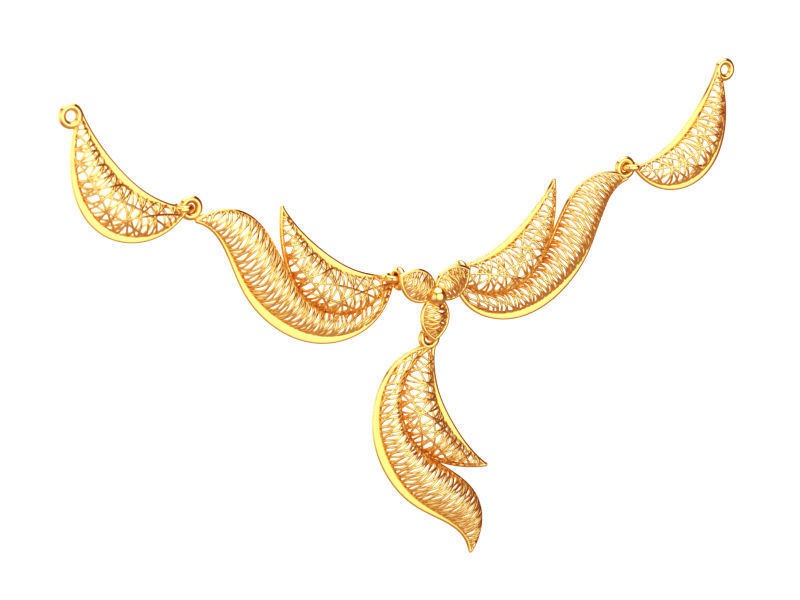 Light jewelry set  3D print model_23