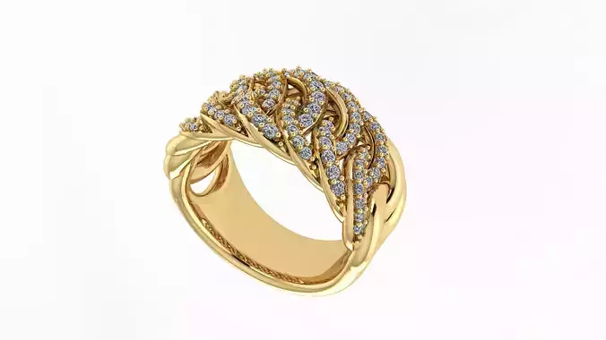 3D PRINTED MODELS DIAMOND RING