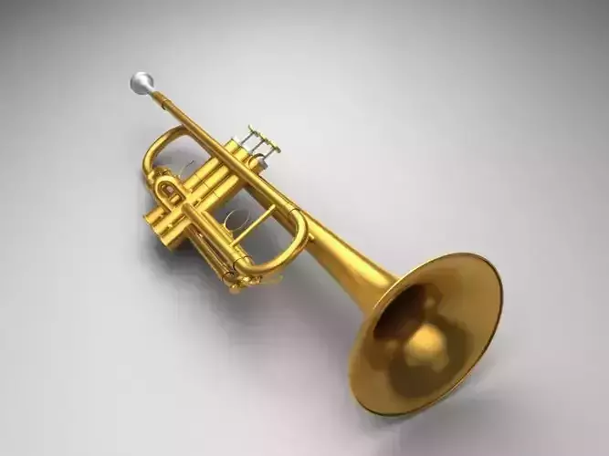 Trumpet golden