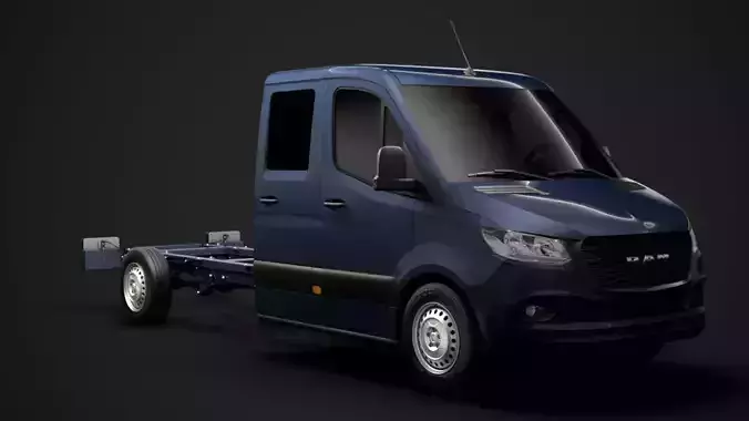RAM Sprinter Chassis Crew Cab L3 RWD 2020 3D model