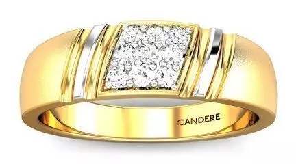 diamond ring 3D print model_0