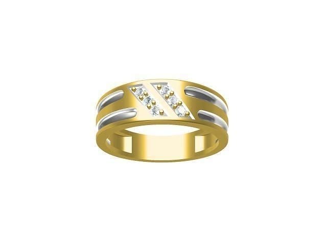 Diamond engraving ring 3D print model