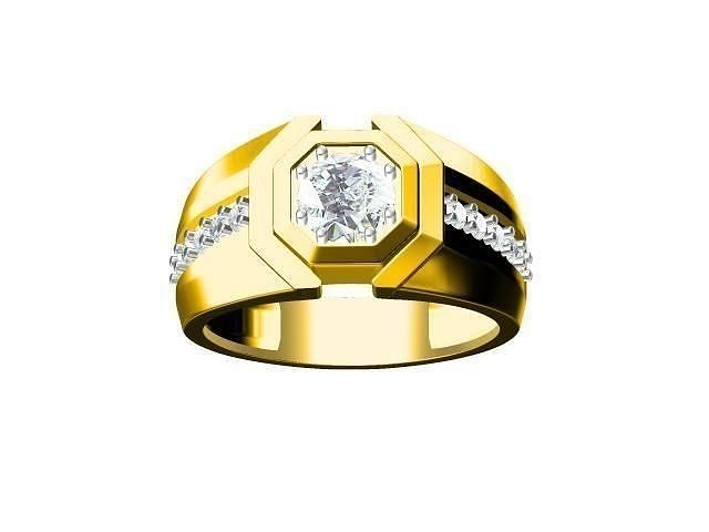 6mm diamond ring 3D print model