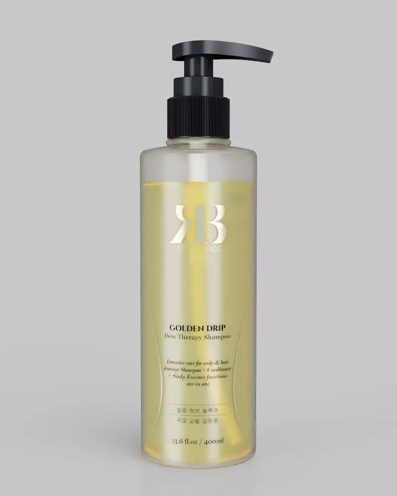 REBECOCO shampoo bottle 3D model