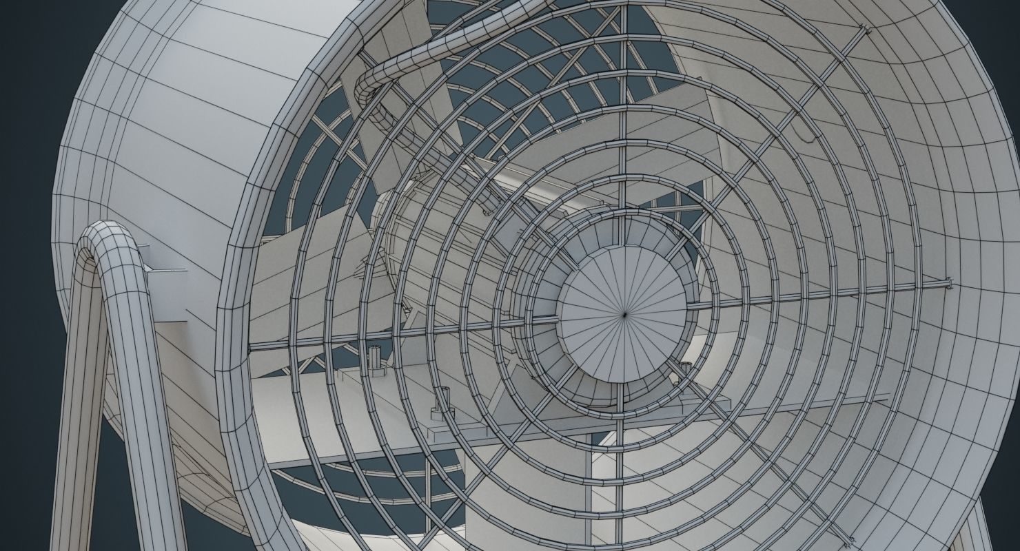 Industrial Fan 1 3D model_6