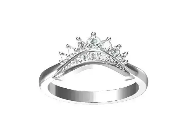SIMLE LADIES RING 3D print model