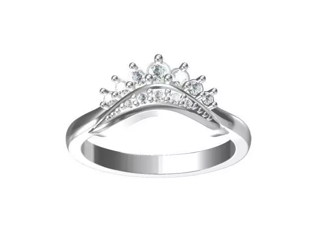 SIMLE LADIES RING 3D print model