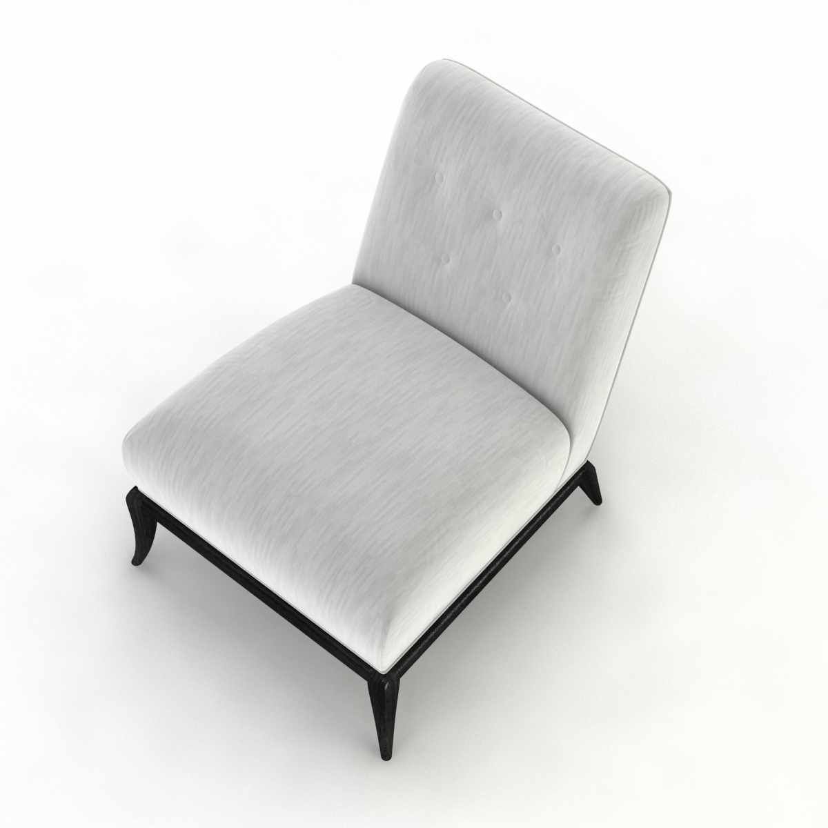 Slipper Chair in Chenille by Robsjohn Gibbings 3d model 3D model_5