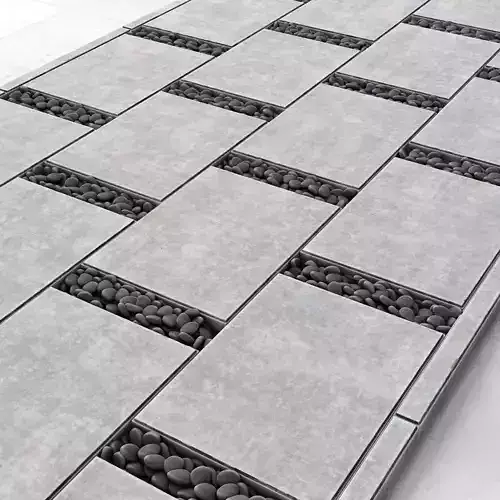 Paving title pebble smooth