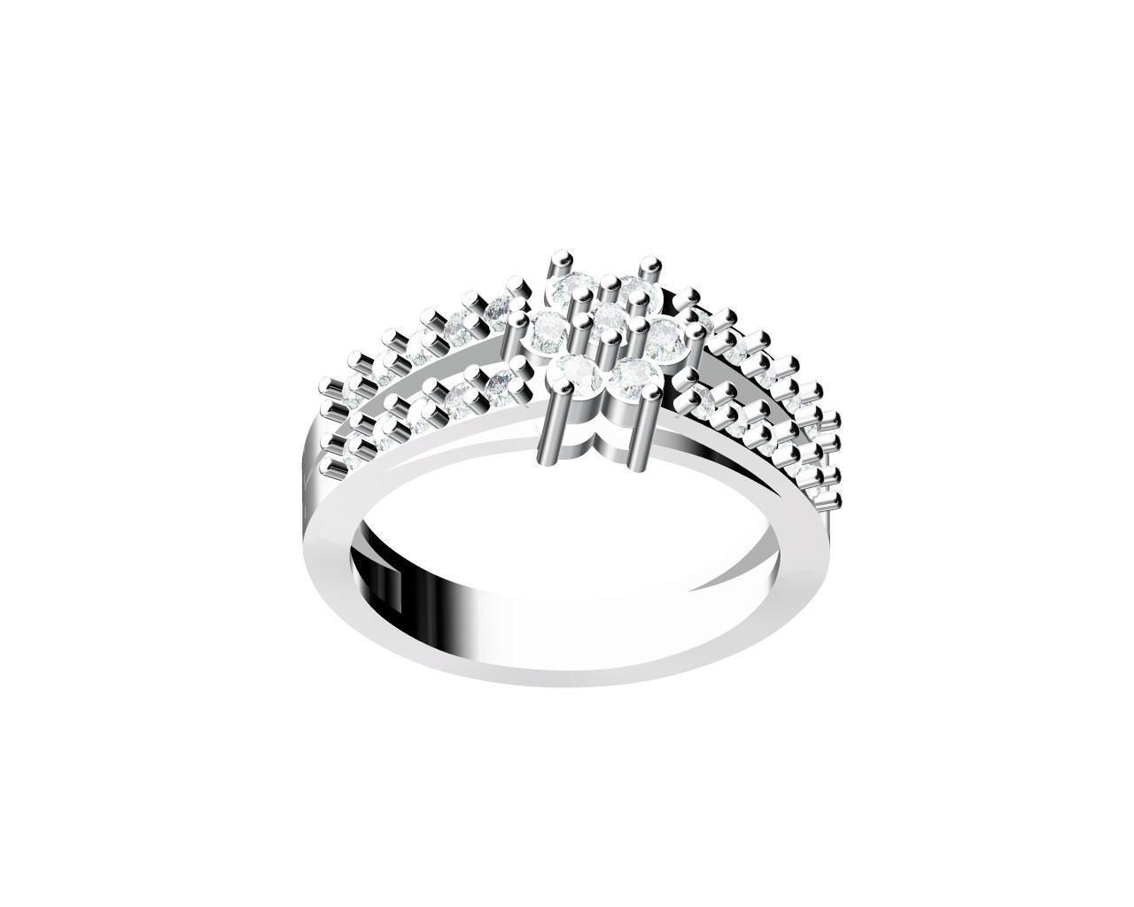 7FLOWER RING 3D print model_4