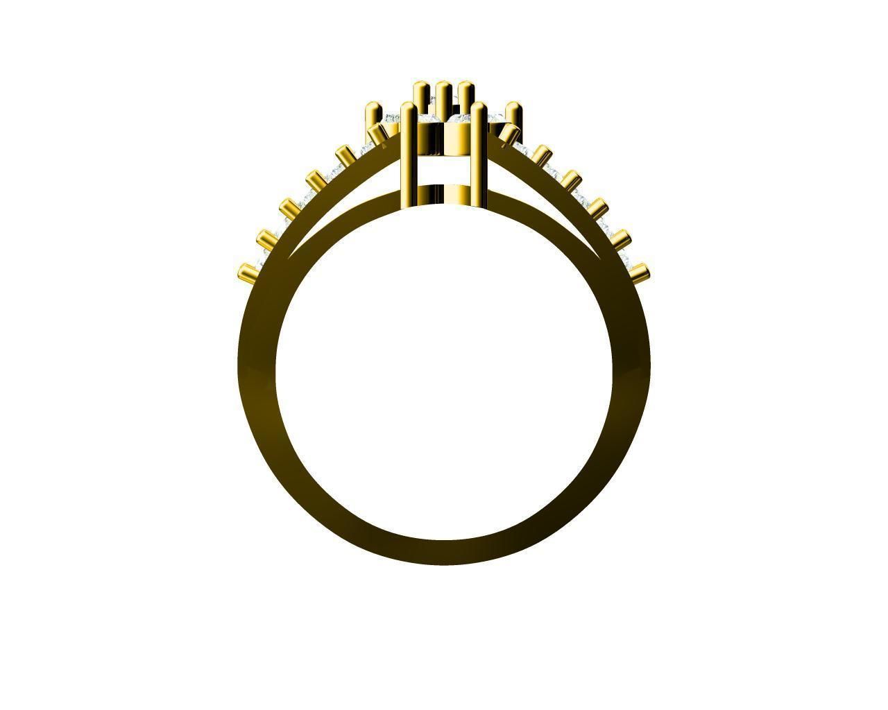 7FLOWER RING 3D print model_3