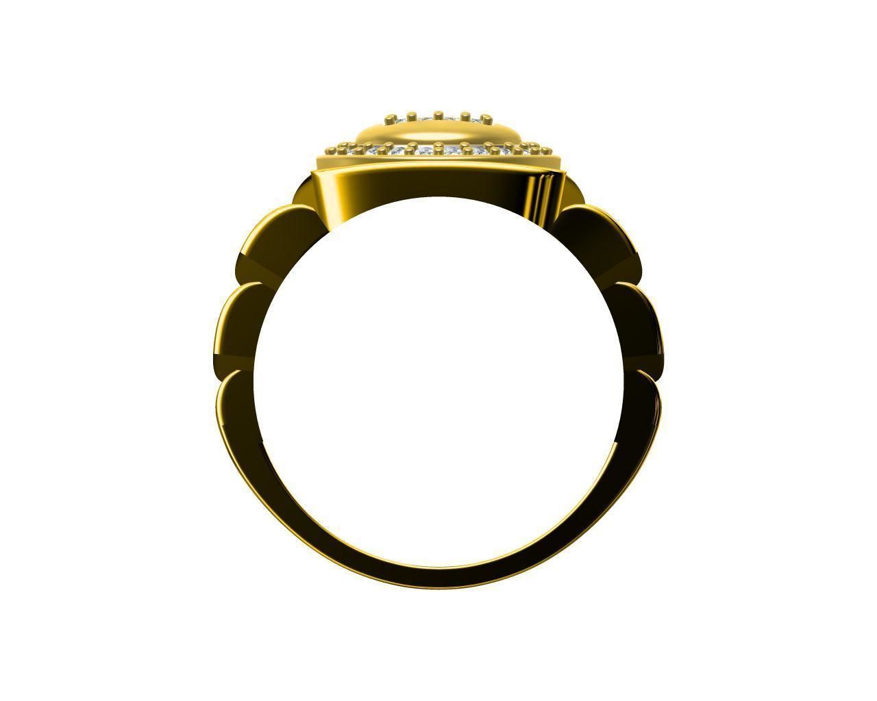 GENTS RING 3D print model_2