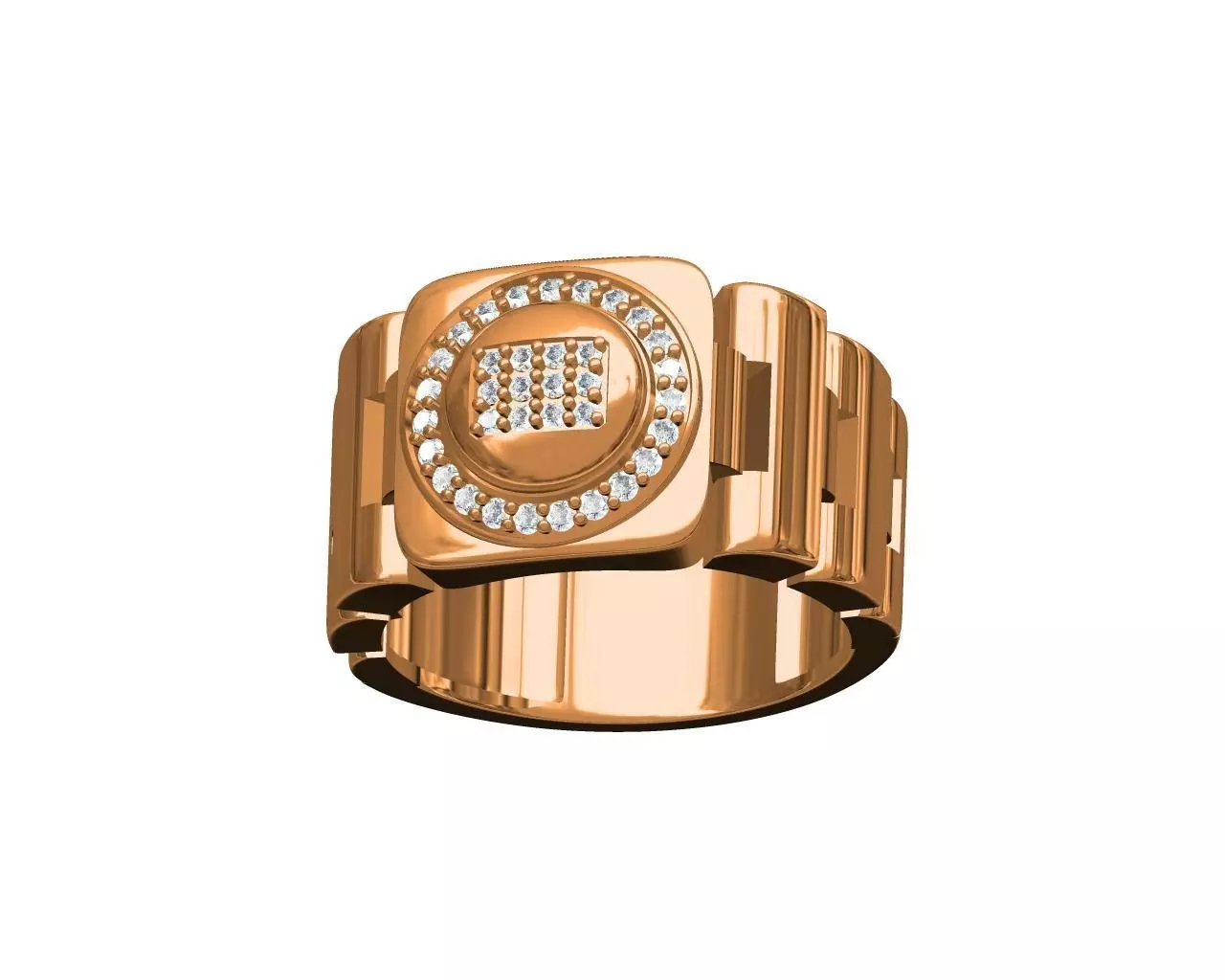 GENTS RING 3D print model_0