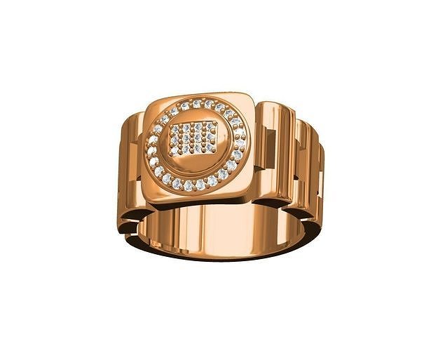 GENTS RING 3D print model