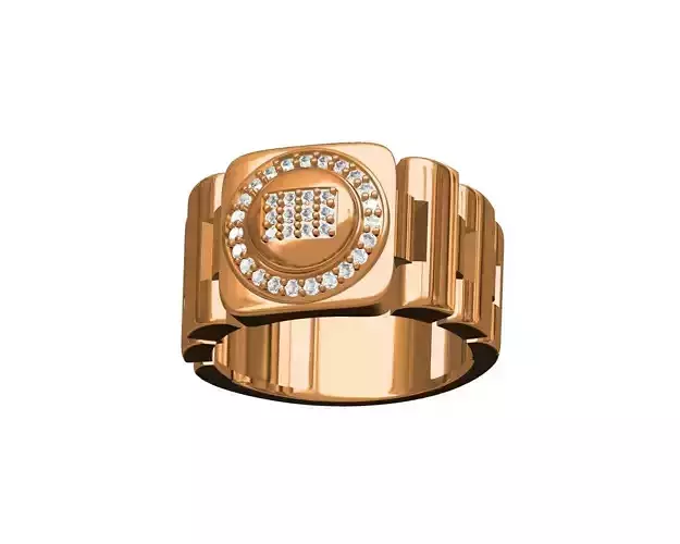 GENTS RING 3D print model GENTS RING 3D print model