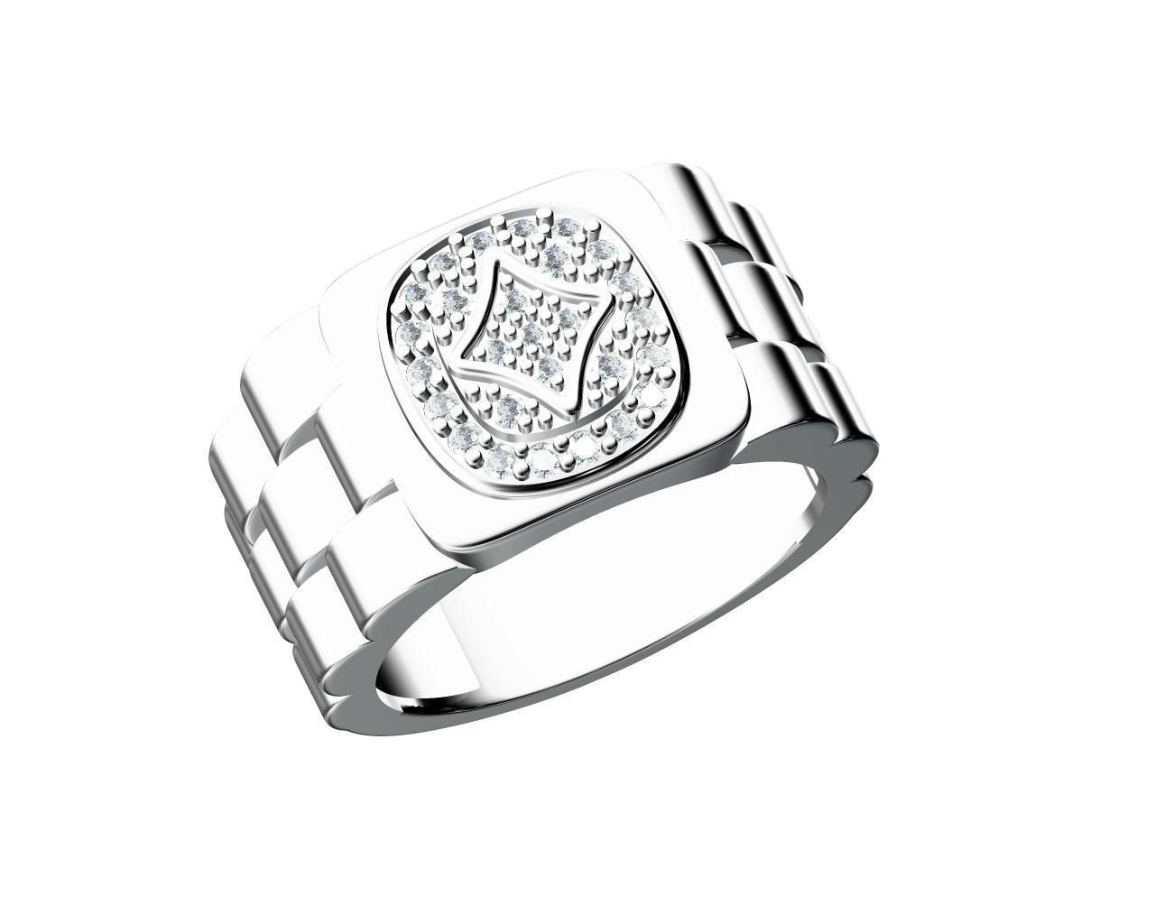 GENTS RING 3D print model_5