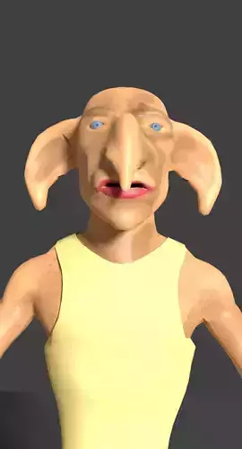 KREATURE 3D MODEL cartoon character 3D model