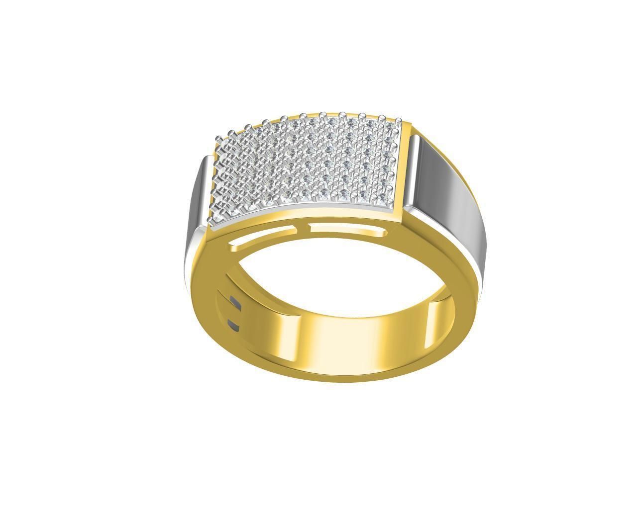 gens ring 3D print model_3