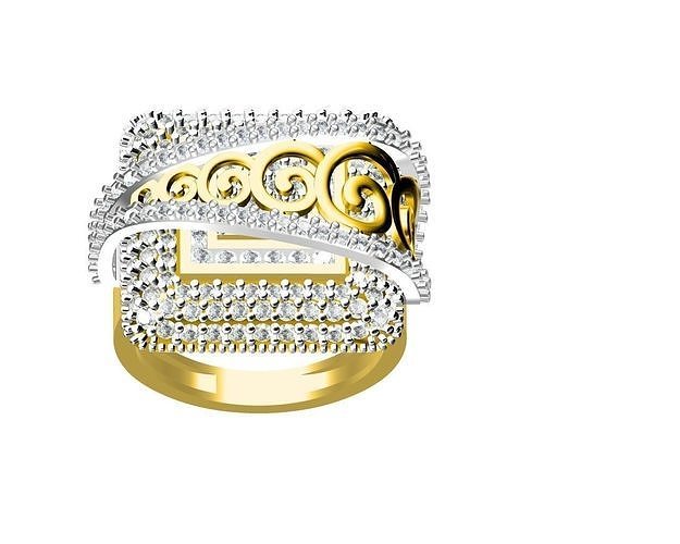 COCKTAIL RING 3D print model