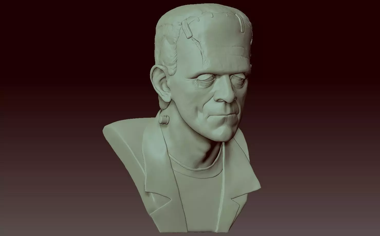 Frankenstein Monster 3D print model_0