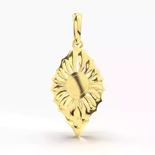 Garva Gold Pendant 3D print model