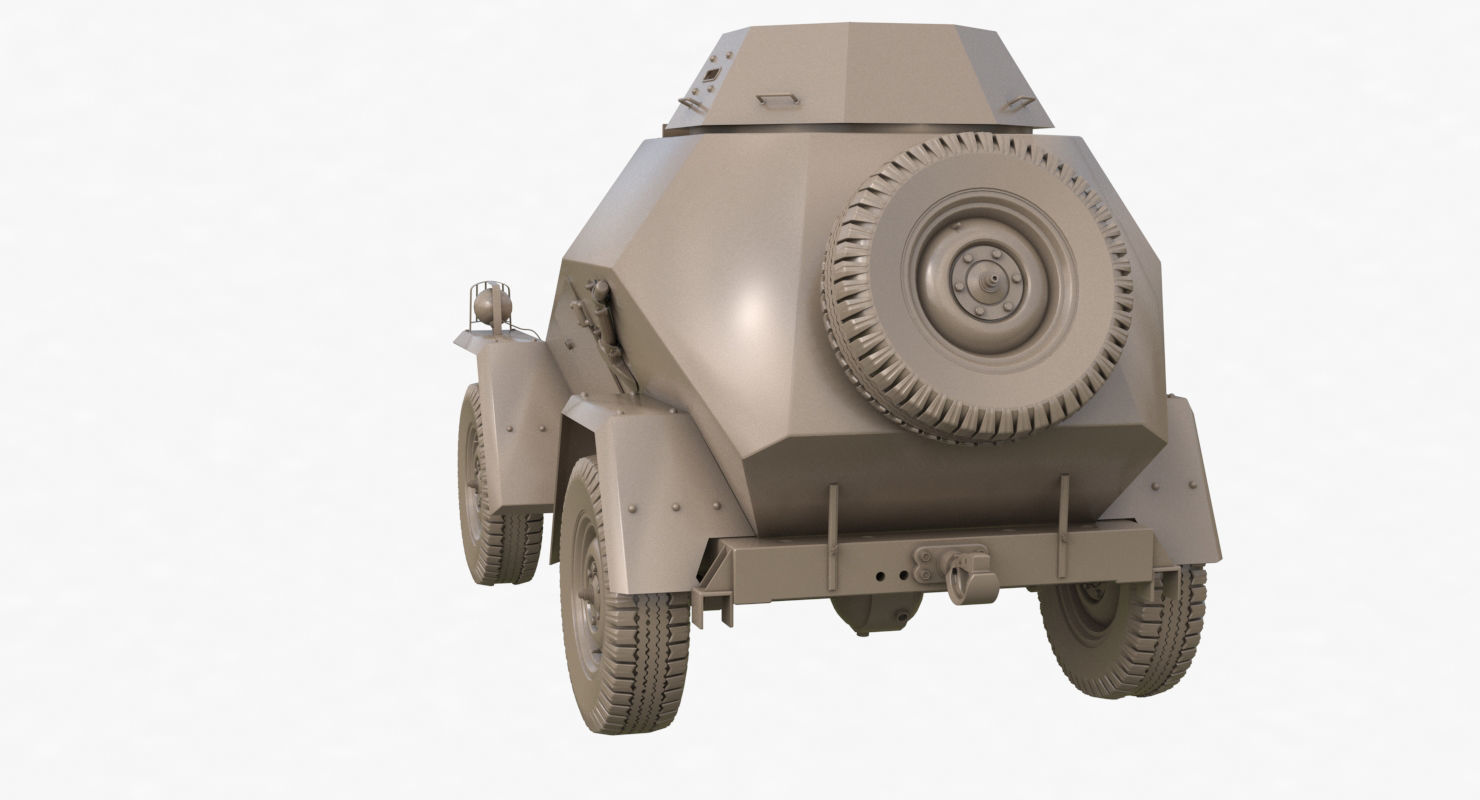 BA 64  Clay VRay 3D model_52