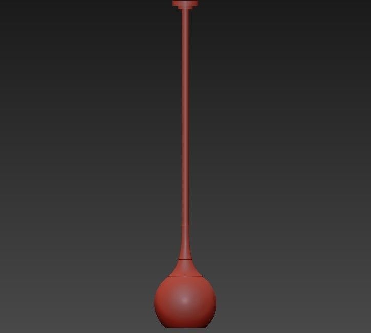 Wide Honey Gold 3D model_2