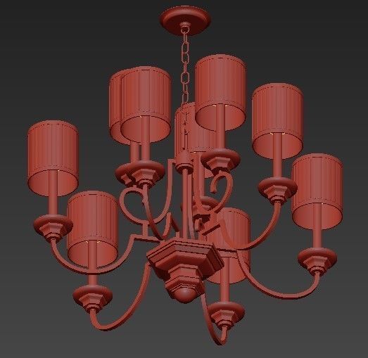 Fifth Avenue Collection 9 Light 3D model_4