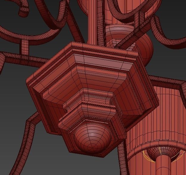 Fifth Avenue Collection 9 Light 3D model_8