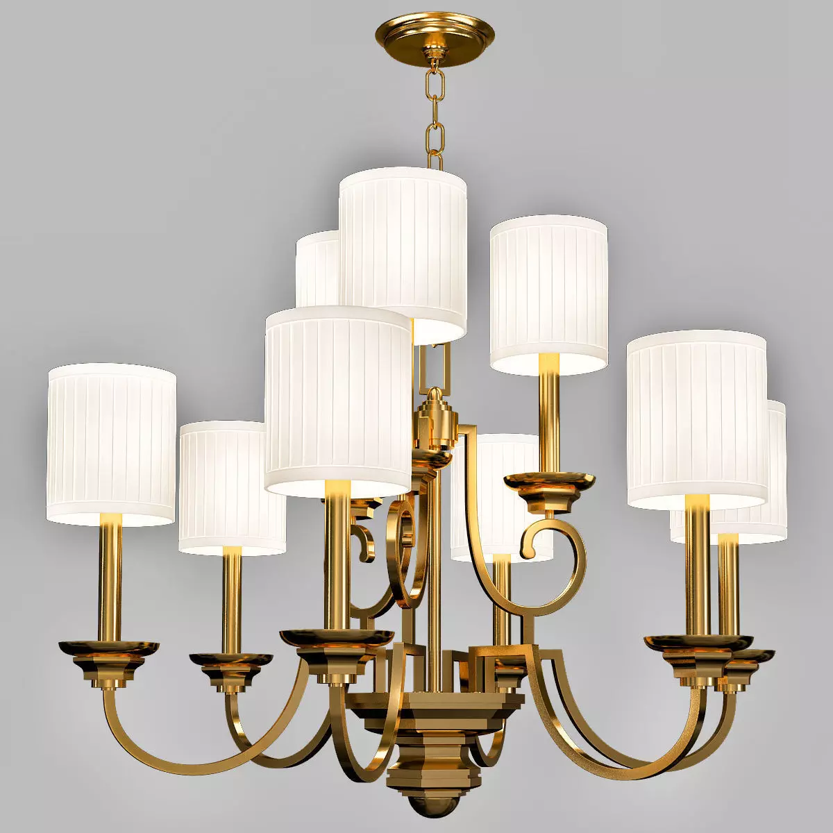 Fifth Avenue Collection 9 Light 3D model_0