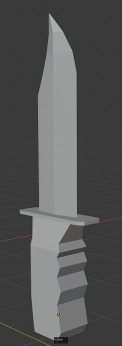 Low poly collection sword _9