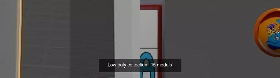 Low poly collection sword _1