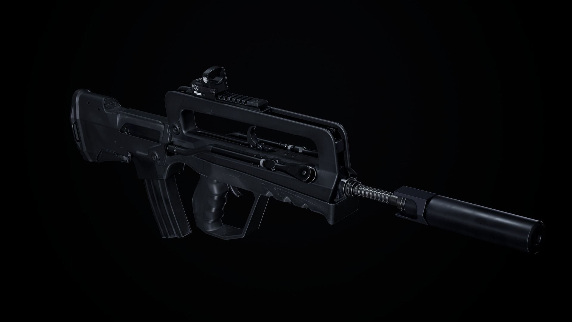 Famas G2 PBR Low-poly 3D model_5