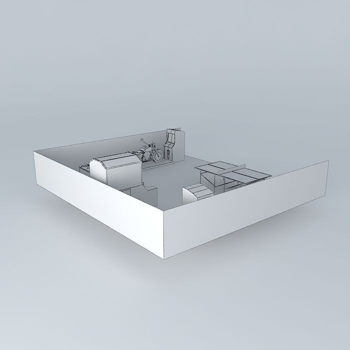flipin awsome game room Free 3D model_4