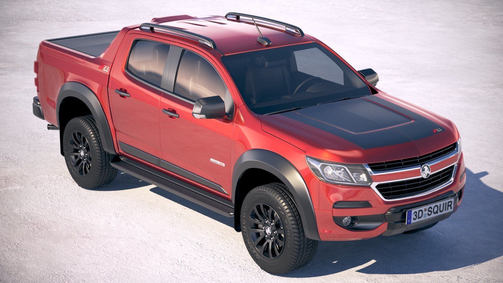 Holden Colorado DoubleCab 2020 3D model_11