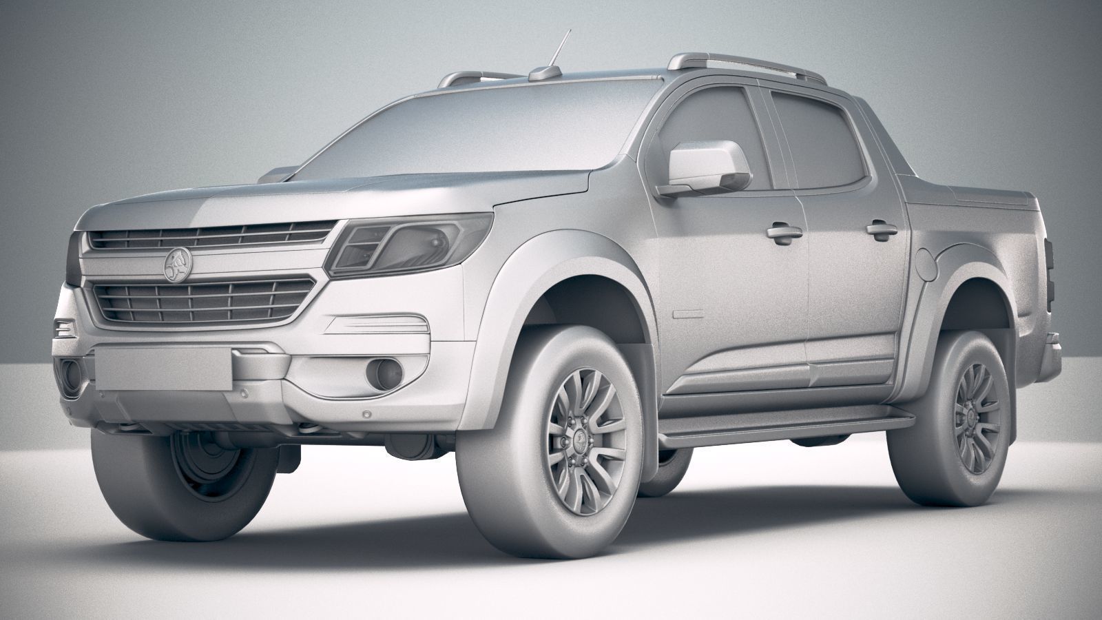 Holden Colorado DoubleCab 2020 3D model_22