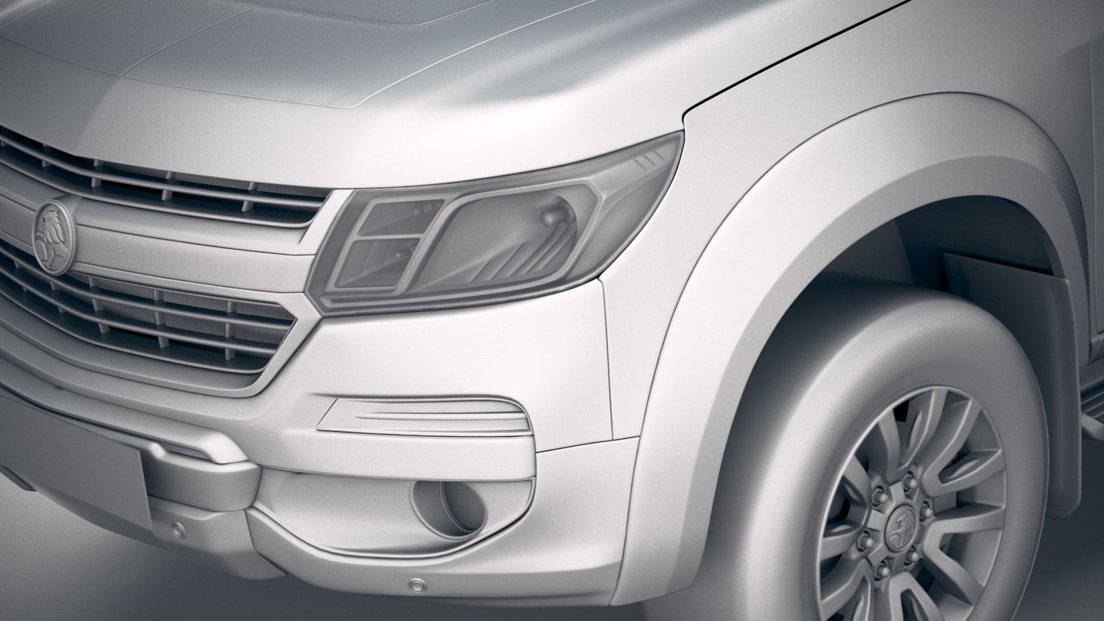 Holden Colorado DoubleCab 2020 3D model_18