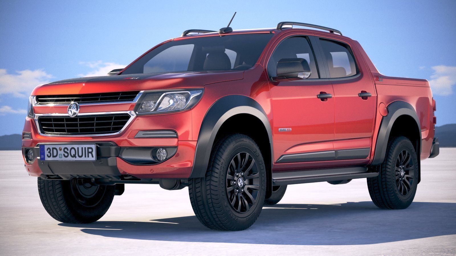 Holden Colorado DoubleCab 2020 3D model_12