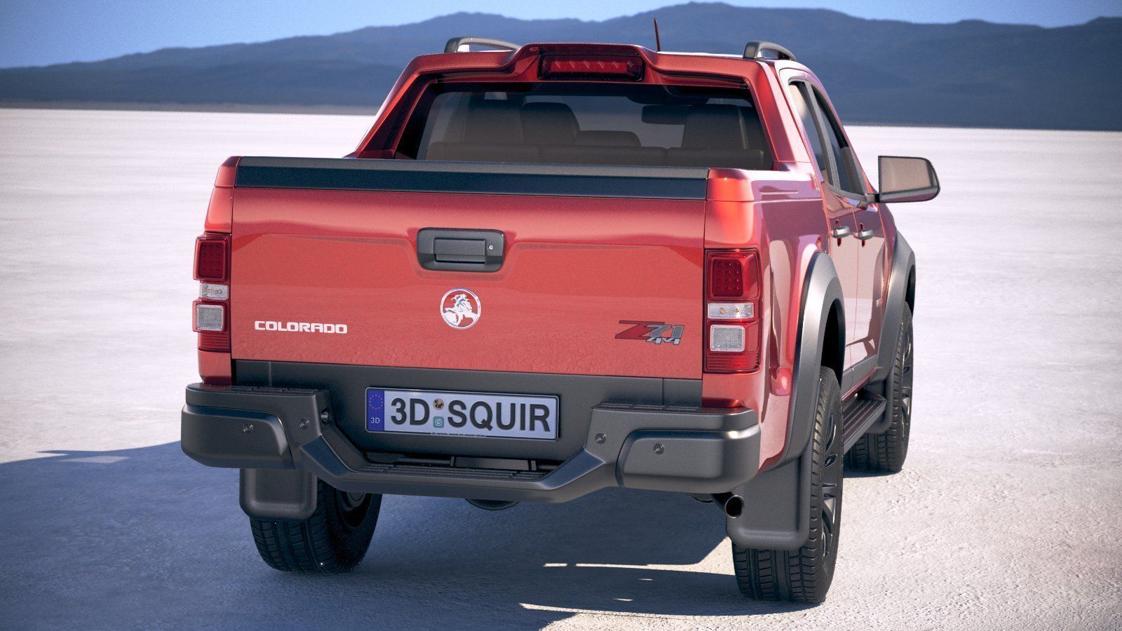 Holden Colorado DoubleCab 2020 3D model_5