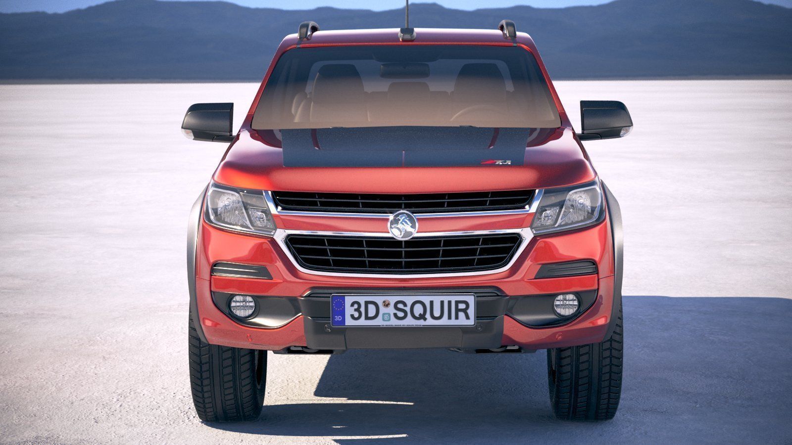 Holden Colorado DoubleCab 2020 3D model_9