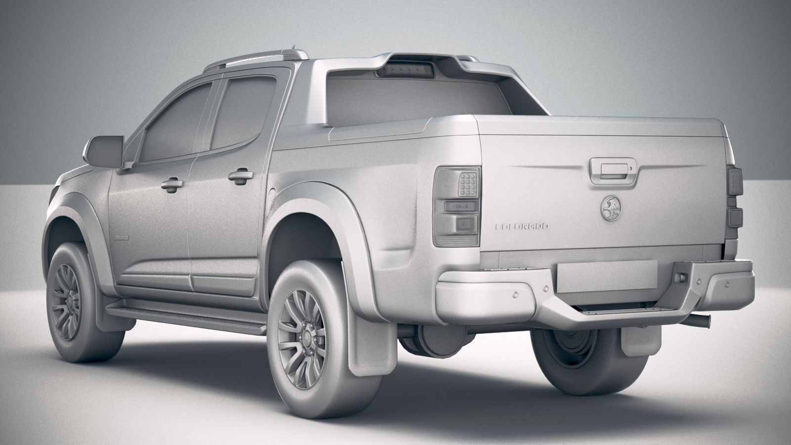 Holden Colorado DoubleCab 2020 3D model_23