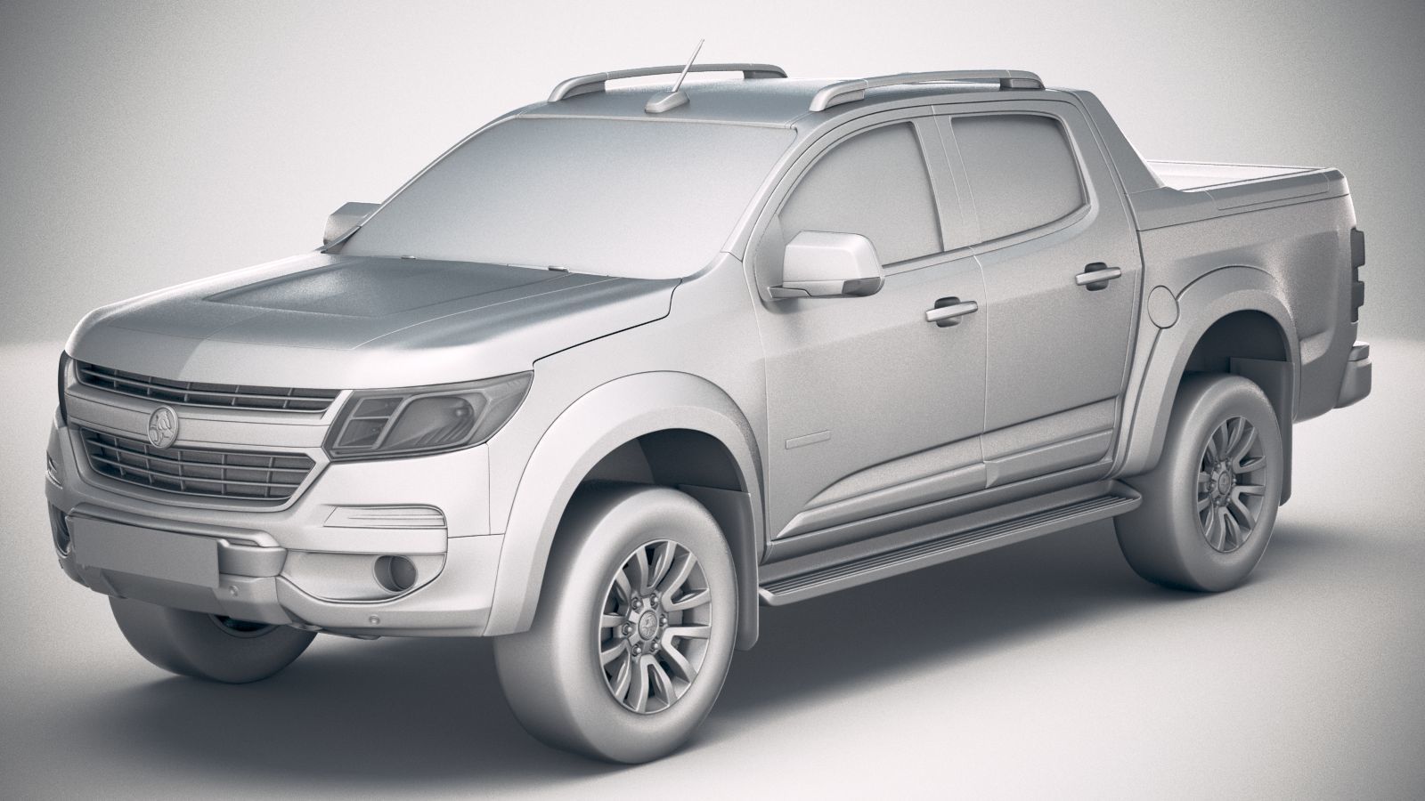 Holden Colorado DoubleCab 2020 3D model_17