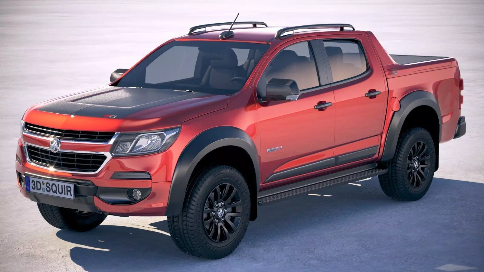Holden Colorado DoubleCab 2020 3D model_0