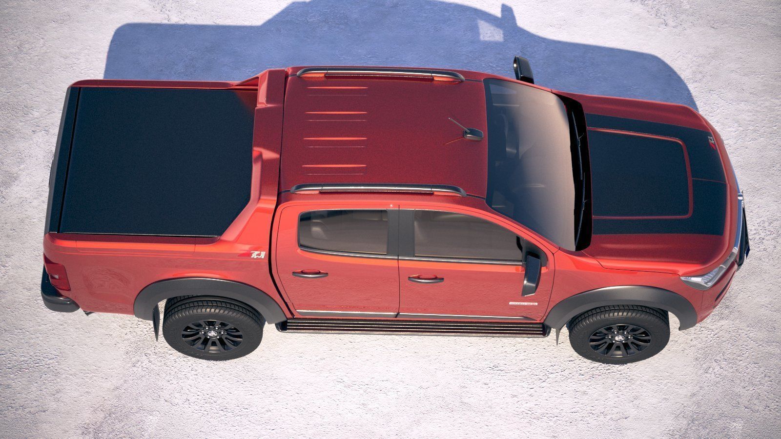 Holden Colorado DoubleCab 2020 3D model_7